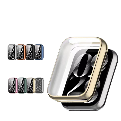 适用于小米手环9pro保护壳小米9Pro全覆盖高清TPU保护套防摔软壳小米8pro手表壳壳膜一体全包防摔防刮男女款