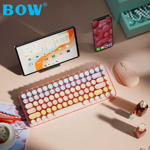 BOW三模键盘鼠标充电多设备连接