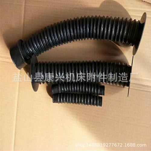 厂家大量供应数控机床丝杆防护罩圆形防尘套液压油缸保护套