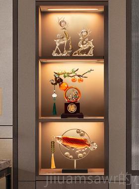 新款新中式柿柿事事意如柿子摆件葫芦客厅饰品迁搬装家礼物乔新居