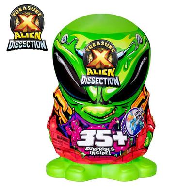Treasure X宝藏冒险家解剖外星人史莱姆寻宝猎人网红儿童玩具盲盒