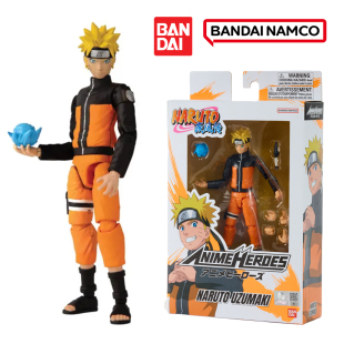 BANDAI万代火影忍者可动人偶手办周边疾风鸣人卡卡西佐助模型玩具