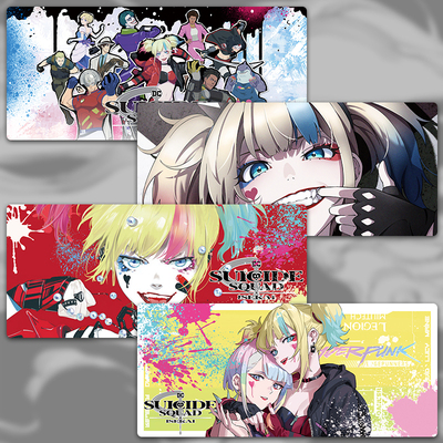 X特遣队的奇幻之旅异世界自杀小队哈莉奎茵超大号动漫鼠标垫加厚