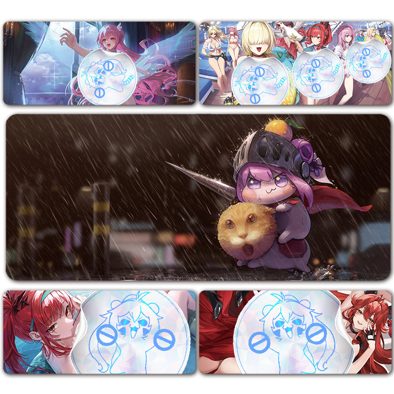 胜利女神妮姬NIKKE拉毗小红鼠标垫/贴/腕垫