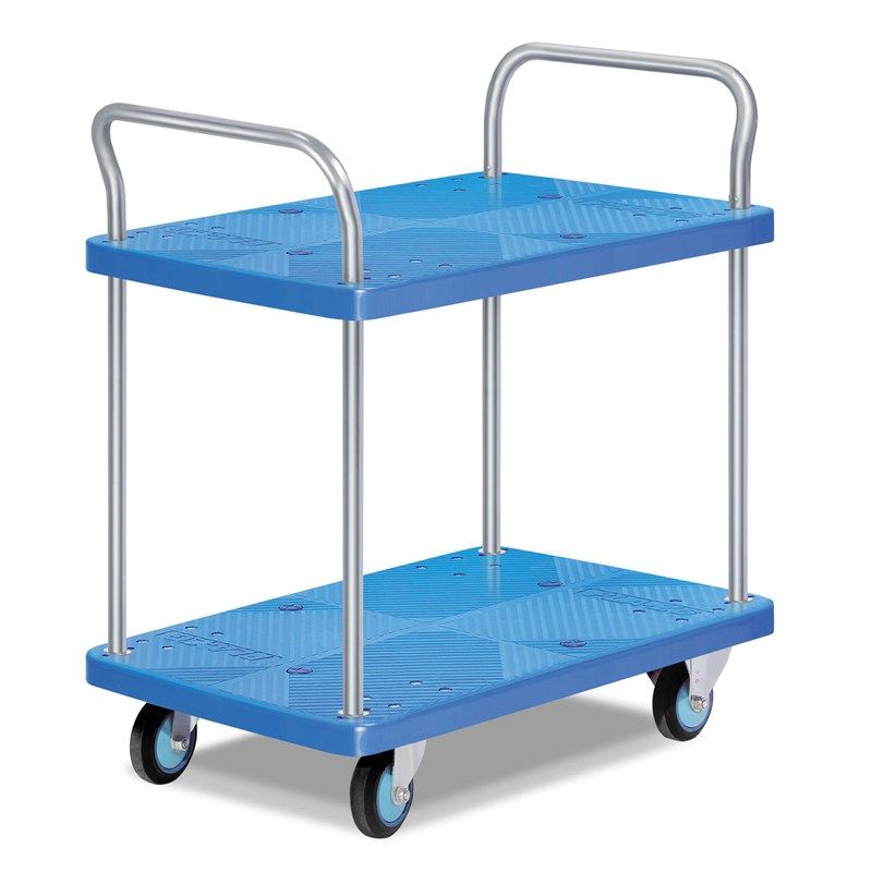 超静双层双扶手手推车平板PLA手推车搬运拖车轻便家用手拉超静车,商业/办公家具,平板手推车/工具车/爬楼机,淘宝优惠券,粉丝福利购,淘宝优惠卷