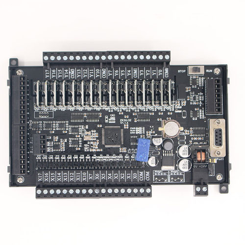 现货供应 领控三凌菱FX3U工控板PLC ZK3U-32MR MT壳可编程控制器