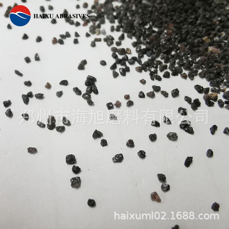 新能源车散热基板喷砂用棕刚玉80#和180#金刚砂