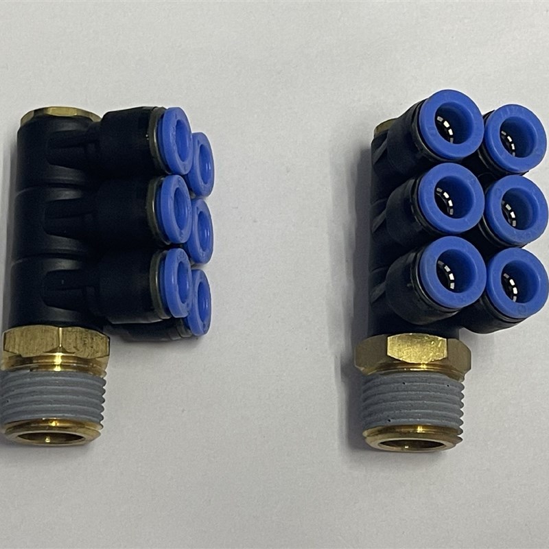 P1202(2) P1203(2) P1204(2)  P1004(2) - 五通快插接头