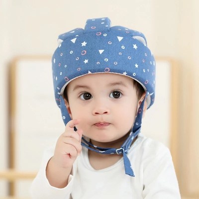 Cotton Infant Toddler Safety Helmet Baby Kids Head Protectio
