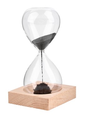 1Pc Awaglass Hand-blown Timer clock Magnet Magnetic Hourglas