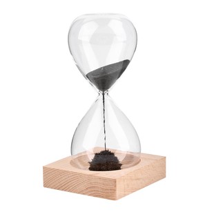 1Pc Awaglass Hand-blown Timer clock Magnet Magnetic Hourglas
