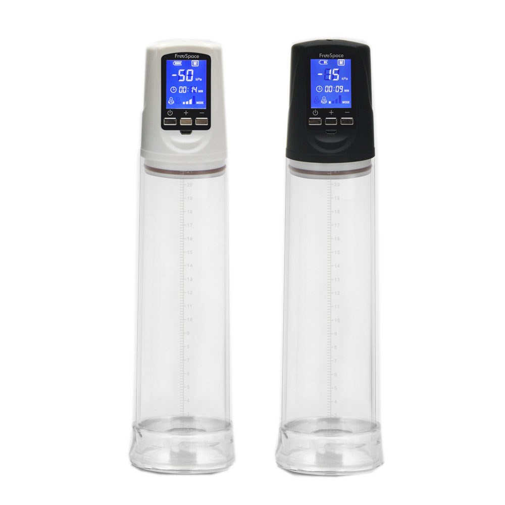 Male USB Rechargeable Male Dick Cock Pump Enlarger,Big Scre