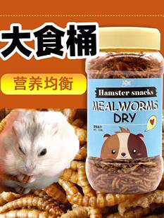 Hamster food hedgehog mealworms dry yellow powder insect