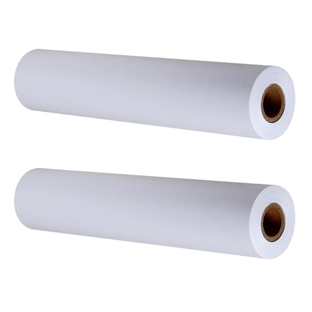 2 pcs Drawing Paper Rolls Graffiti Art White Poster Paper fo