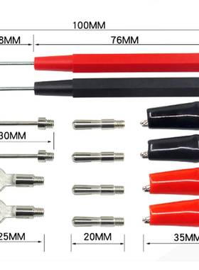16Pcs niversal Digital Multimeter Probe Test Leads Cable Pin