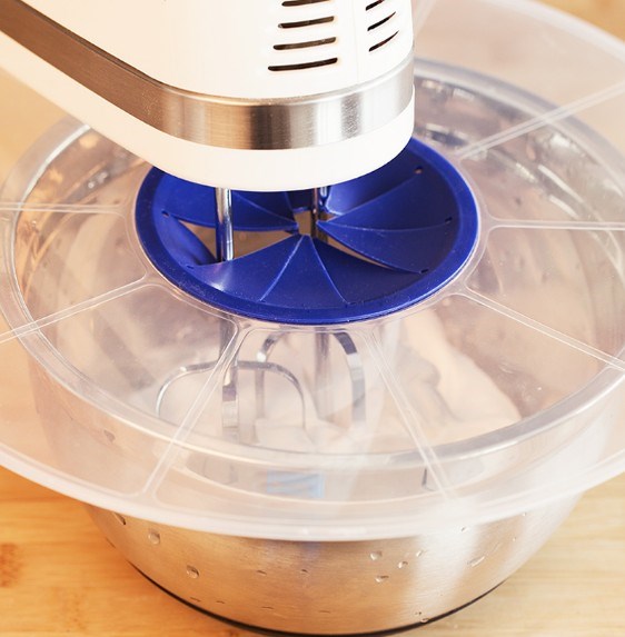 Silicone Splatter Screen Baking Mixing Bowl Guard Covers Pot