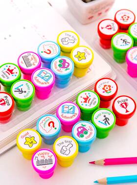 10 pcs/set English Teacher Reviews Stamps Seal set Scrap