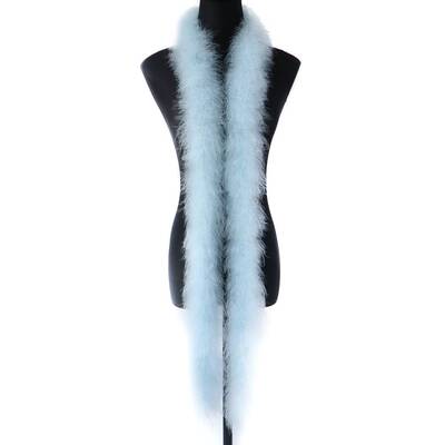 White fluffy Turkey Marabou Feather Boa 25g Soft Turkey Trim