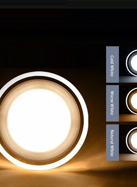 LED Downlight Round Light guide Panel Lights Ceiling Recesse