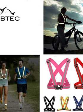 Unisex Running Light Cycling Safety Vest Bike Bicycle Light