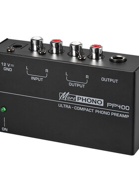 Hot 3C Ultra Compact Phono Preamp Preamplifier With Rca 1/4