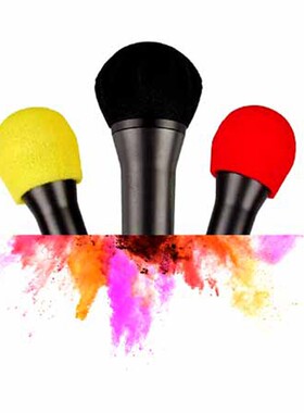 100PCS/Pack Disposable Microphone Hygiene Cover Odor Removal