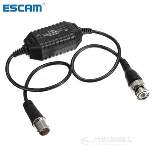 ESCAM Coaxial Video Ground Loop Isolator Balun BNC to for