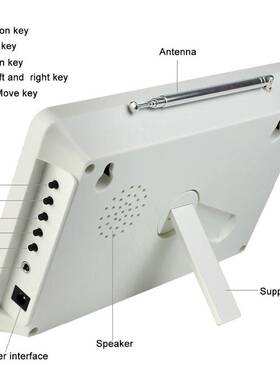 Four-digit Display Receiver Host Voice Reporting Broadcast f