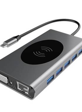 14 In 1 HUB Mulitfunction USB Type C Adapter Docking Station