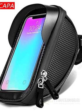 Waterproof Bicycle Phone Holder Bike Phone Front Frame Bag f