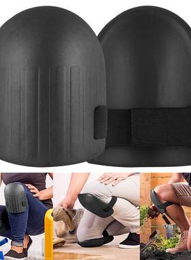 1 Pair of Garden Knee Pads Knee Pads Black Knee Pads Retract