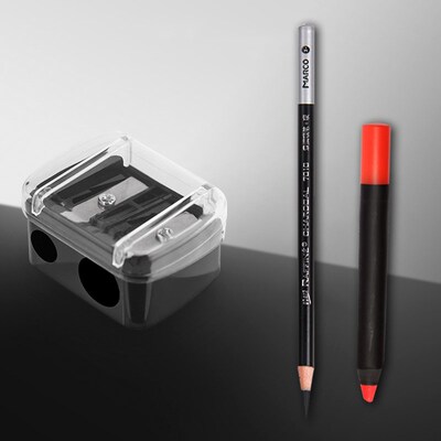 Double Hole Pencil Sharpener Cute Classical Makeup Pen Sharp