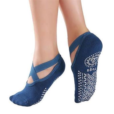 Women Pilates Socks Anti Slip Backless Yoga Sock Ankle Sox
