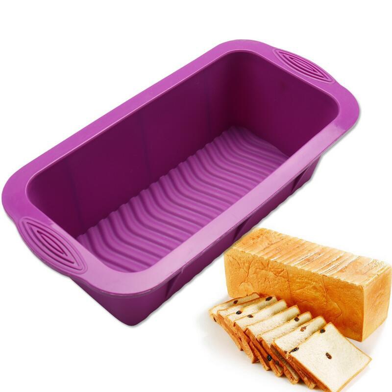Silicone Bread Loaf Mold Cake Non Stick Bakeware Baking Pan