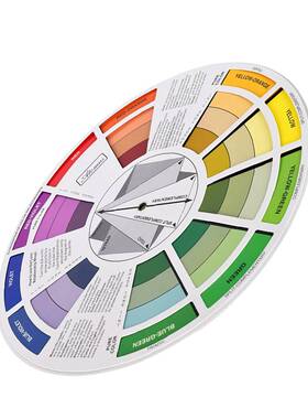 Professional Coloring Matching Guide Color Wheel Colors Mix