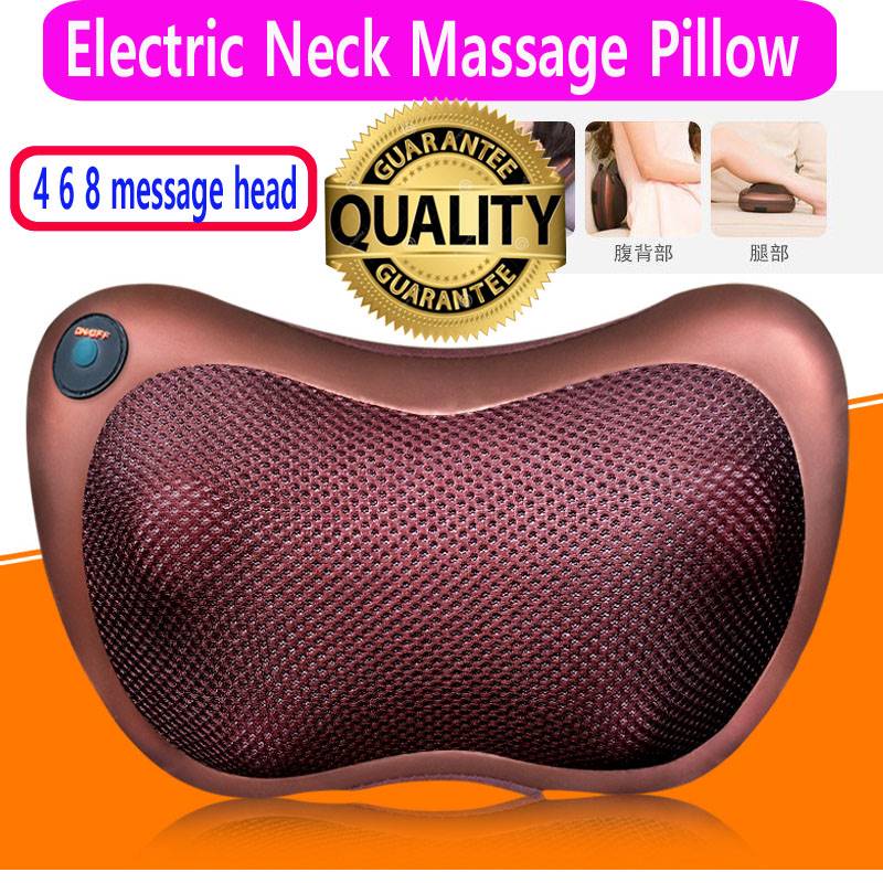 Electric Neck Massager Pillow Back Massage车载腰部颈椎按摩枕