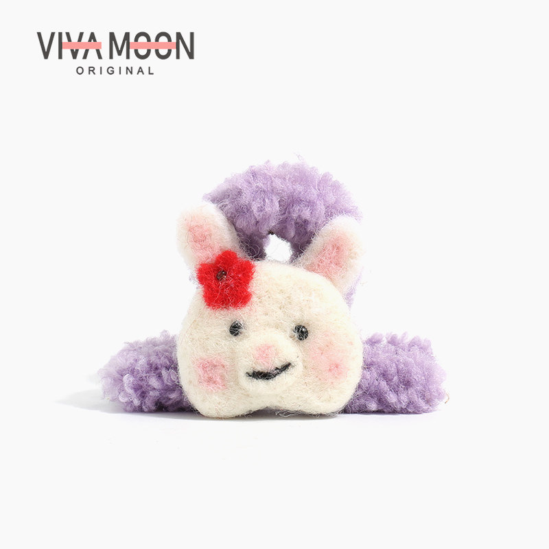 秋冬新款小动物毛绒毛毡抓夹可爱卷毛鲨鱼夹氛围感高级丸子头发夹,饰品/流行首饰/时尚饰品新,发饰,淘宝优惠券,粉丝福利购,淘宝优惠卷