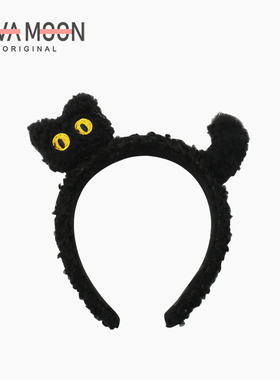 2026秋冬新款立体猫咪卷毛绒发箍女搞怪造型可爱头箍洗脸发带发卡