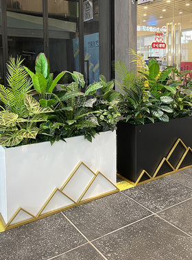 喜语高仿真绿植花箱植物景观装饰