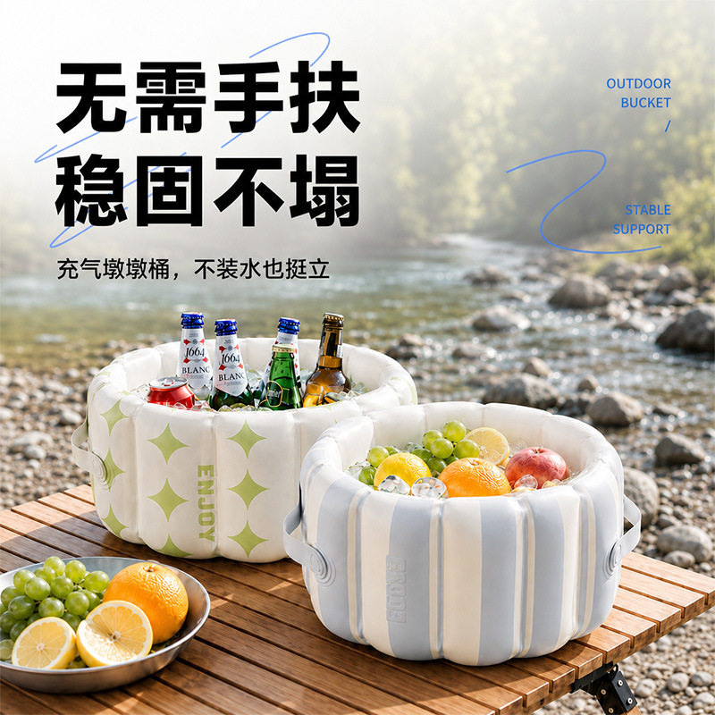 大容量户外折叠水桶便携储水箱装