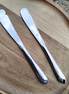 【锯齿 砖石款】德国WMF不锈钢黄油刀果酱刀牛油刀花生酱涂抹刀