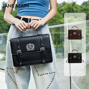 JANE KLAIN包包女今年新款双肩包英伦学院风时尚包包大容量通勤