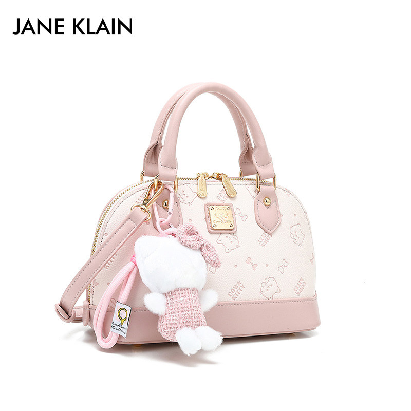 JANEKLAIN可爱kitty印花手提包