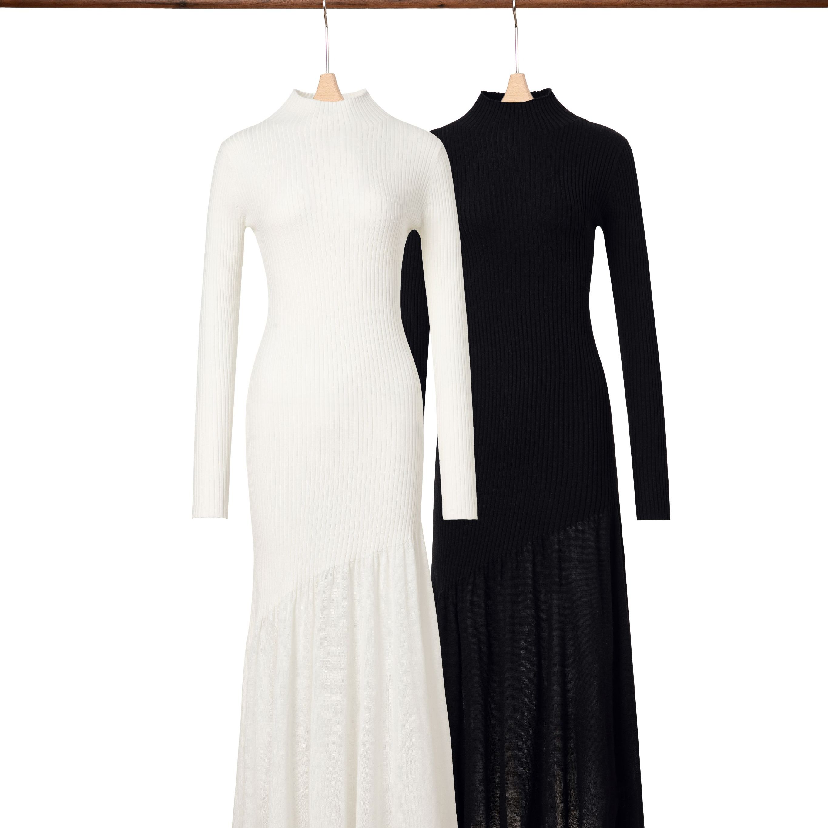 【妮妮推荐】复古设计感收腰气质连衣裙KM072