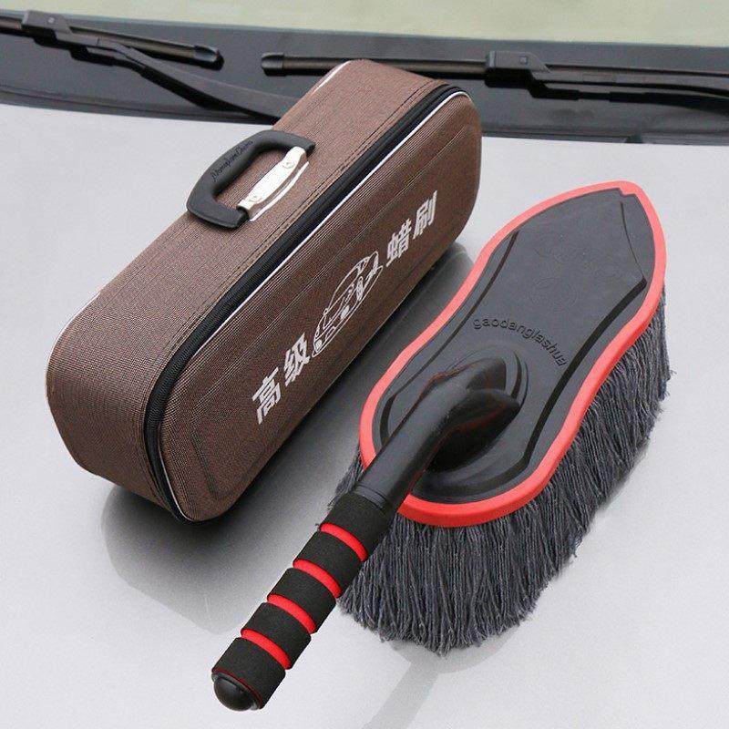 擦车汽车纯棉蜡刷拖把油掸子除灰尘洗车神器软毛蜡拖扫雪清洁用品