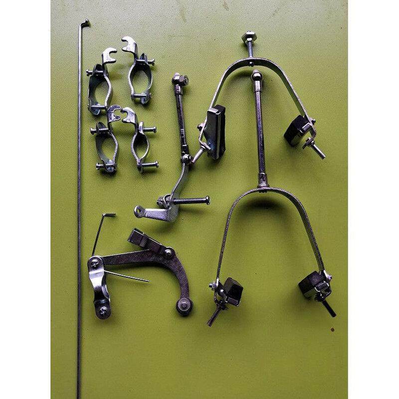 老凤凰单车26寸28寸通用老式自行车硬刹前后全套刹车装置配件