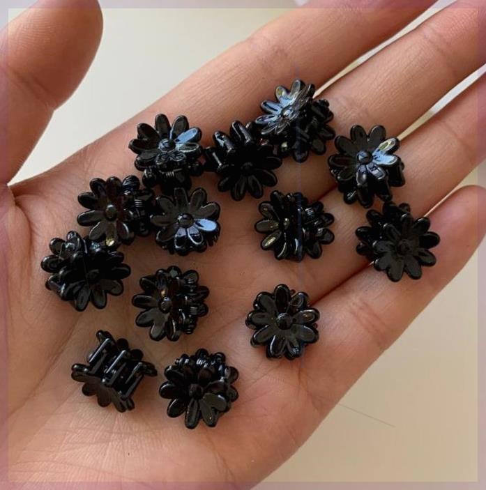 明星同款黑色迷你抓夹小号刘海碎发夹子网红新款侧边发卡日韩发夹