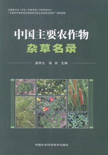 正版  现货  速发 中国主要农作物杂名录9787511615664 中国农业科学技术出版社农业、林业