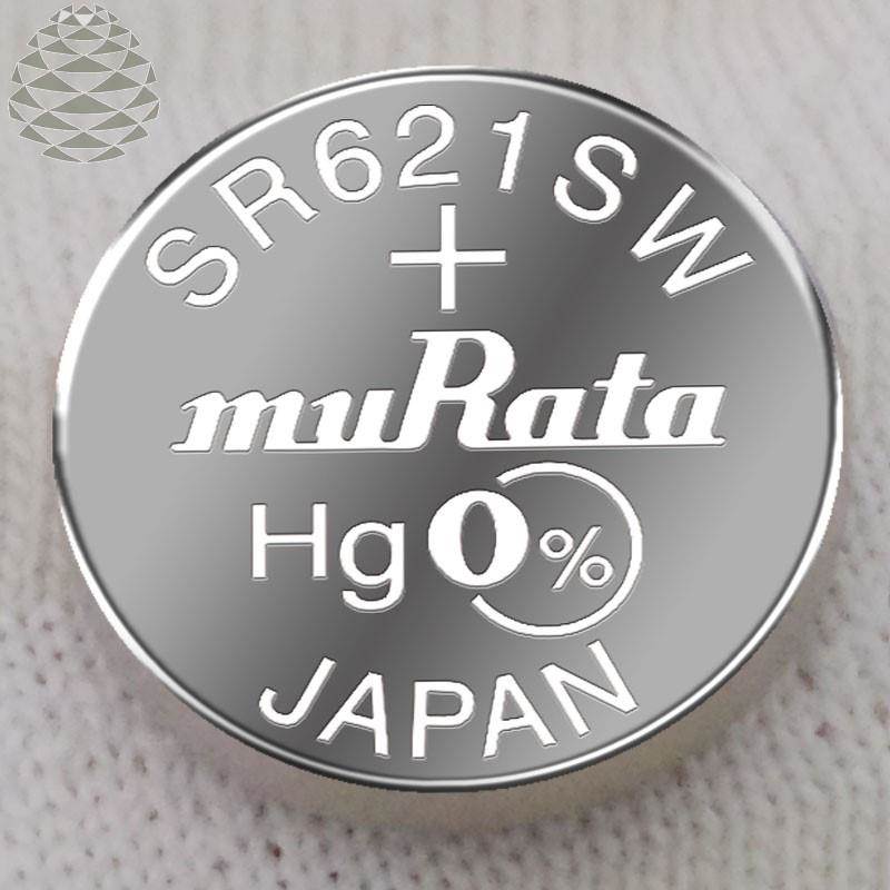 挚高电量murAtA村田SR621SW/364无汞氧化银手表纽扣高品质电池电池小粒通用dw天王瑞士品牌手表高品质电池赫