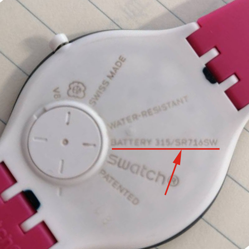 适用于swAtch手表BATTERY315/SR716SW瑞士高电量高品质赫格